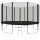 Trampolino con rete Malatec 366 cm FT 12 (365-374 cm)