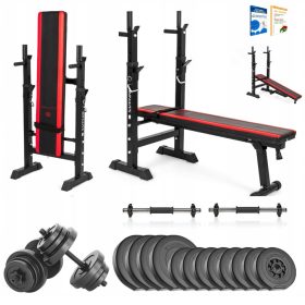    SAPPHIRE PALESTRA 36kg bodybuilding SET PANCA barre PESI manubri