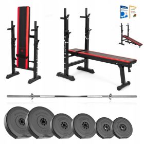    SAPPHIRE PALESTRA 56kg bodybuilding SET PANCA bilanciere PESI bilanciere