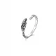  Anello in argento 925 Serpente Vipera Cobra Gotico