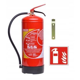 Estintore a polvere 12 kg + supporto a muro