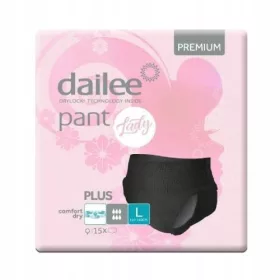  Mutandine assorbenti Dailee Pant Lady Plus L 15 pezzi