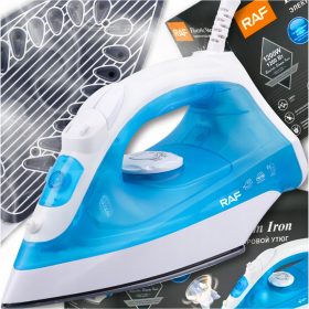    Ferro Memphis, ferro da stiro a vapore in ceramica antigoccia, 2200 W