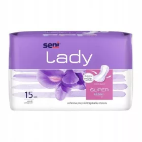  Seni Lady Super Inserti urologici anatomici 15 pezzi