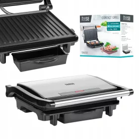    Griglia elettrica Panini Teesa TSA3232 argento/grigio 1500 W