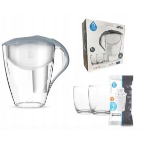  Caraffa filtrante Dafi Astra Classic da 3 l argento/grigio