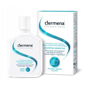   Shampoo Dermena® SENSITIVE: Delicato e Rinforzante per Capelli e Cuoio Capelluto Sensibile