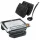  GRIGLIA A CONTATTO PER PANINI TEFAL OPTIGRILL SET DI FORMA PER WAFFLE