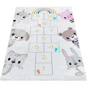    TAPPETO 120x170 GRADO BAMBINO, ANTISCIVOLO, LAVABILE IN LAVATRICE, LEGGERO