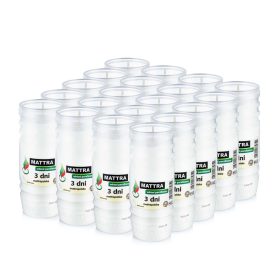  Inserto in paraffina per candele Mattra 14 cm