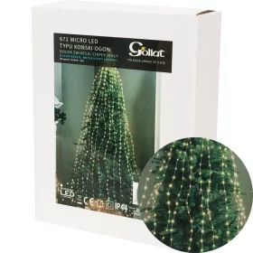    Luci dell'albero di Natale Goliat all'interno di 5 m 501 - 1000 luci