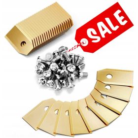  COLTELLI ROBOT GARDENA HUSQVARNA TITANIO 0,6 mm