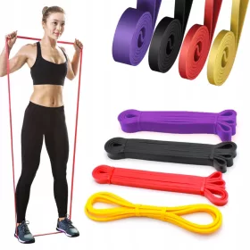  SET DI 4 GUIDE DI RESISTENZA PER GLI ESERCIZI POWER BAND