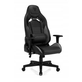  Sedia da gaming Sense7 Vanguard, ecopelle grigia