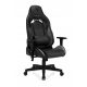  Sedia da gaming Sense7 Vanguard, ecopelle grigia
