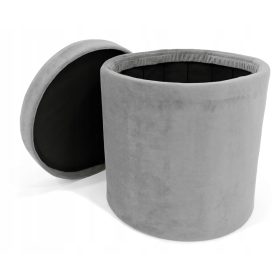  Pouf rotondo, APERTURA TONDO CONTENITORE Mix di colori