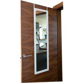    Specchio da parete BD art, rettangolo, cornice in legno, 358 x 1258 mm