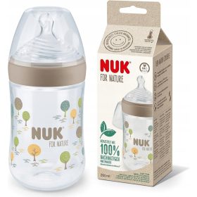  NUK FOR NATURE biberon + ciuccio M 260ml