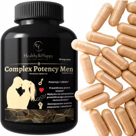   Complex Potency Men: Capsule per la Potenza Maschile con Estratti Naturali
