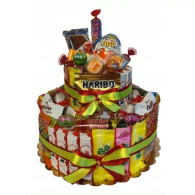    Torta Nibytorcik con caramelle Kinder e Mamba, gelatine 1,06 kg