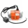 Vibratore per calcestruzzo GS05040-01 30 W 3000 giri/min