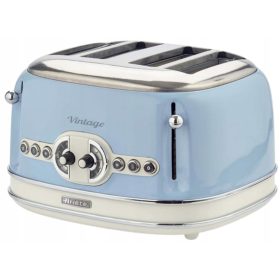  Ariete Vintage 15605 Tostapane a Quattro Slot 4 Toast Blu