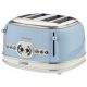  Ariete Vintage 15605 Tostapane a Quattro Slot 4 Toast Blu