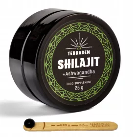   Pasta di Shilajit e Ashwagandha: Energetico Naturale e Originale da 25g