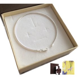    Base BRACCIALE in argento 925 per pendenti CHARMS (per REGALO)