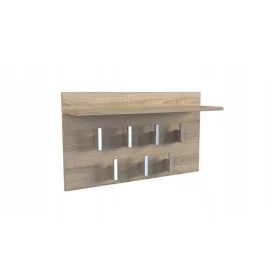    Mensola appendiabiti 2F, rovere Sonoma, ingresso, corridoio Es