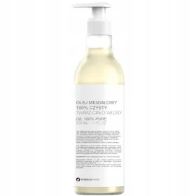    Botanicapharma Olio di mandorle puro al 100% per viso, corpo e capelli 500ml