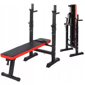  PANCA DA ALLENAMENTO DRITTA, SUPPORTI FUNFIT REGOLABILI