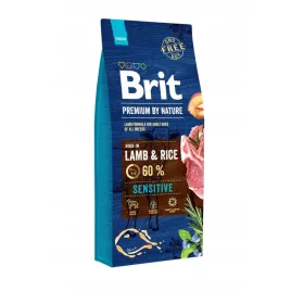    BRIT BY NATURE PREMIUM cibo secco per cani Sensitive lamb 15kg