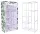  Armadio Gockowiak 123 90 x 170 x 45 cm multicolore