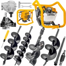   TRAPANO TERRENO RITCH BENZINA Trivella per terreno TRAPUNTA PER TERRENO 10/20/30CM ESTENSIONE