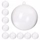  Pallina trasparente 11 cm 10 pz.