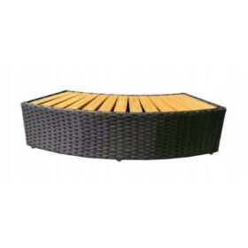  GRADINO PER SPA JACUZZI 92x22x30cm RATTAN