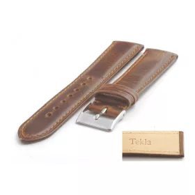 Cinturino per orologio in pelle Tekla T-055.02w2 XL 22 mm