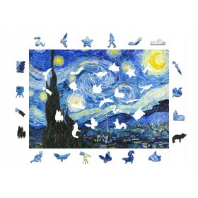  Puzzle in legno A3 van Gogh Notte Stellata 300 pezzi