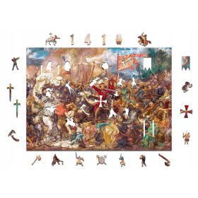    Puzzle in legno Battaglia di Grunwald Puzzle in legno regalo A3