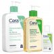 Set di Detergenti e Oli per la Cura del Viso e del Corpo di CeraVe per Pelli Normali, Miste e Grasse