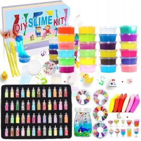  GRANDE KIT PER REALIZZARE COLLE SLIME XXXL PASTA FAI DA TE