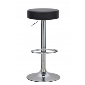  Sgabello Ote, nero, 88 cm, pelle artificiale