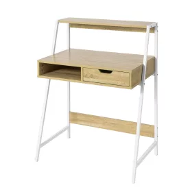   Scrivania rettangolare SoBuy Desk 81 x 50 x 100 cm, faggio chiaro