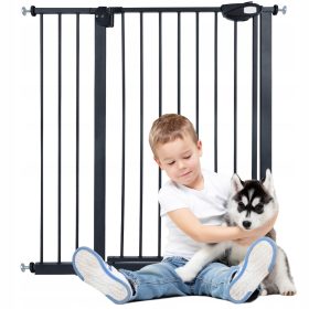  Ringhiera Gotel per porte, scale, nera