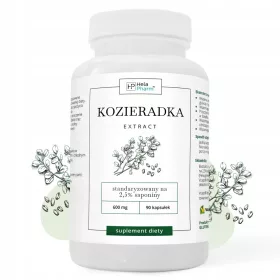  Integratore di Estratto di Kozieradka 600mg - Hela Pharm® - Supporto alla Digestione e Riduzione del Colesterolo