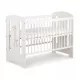  Letto in legno Klupś-Hen Safari Giraffe 60 x 120 cm bianco