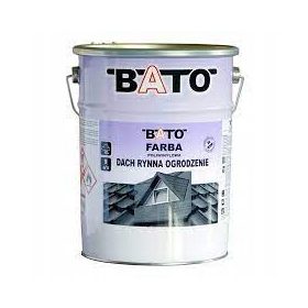 BATO Recinzione per grondaia zincata Nera 9005 5L