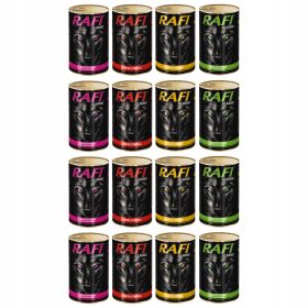  Rafi cibo umido carne di cervo 1,24 kg