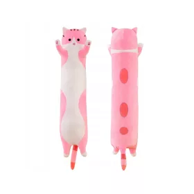  PELUCHE MASCOTTE CUSCINO GATTO LUNGO 130 cm